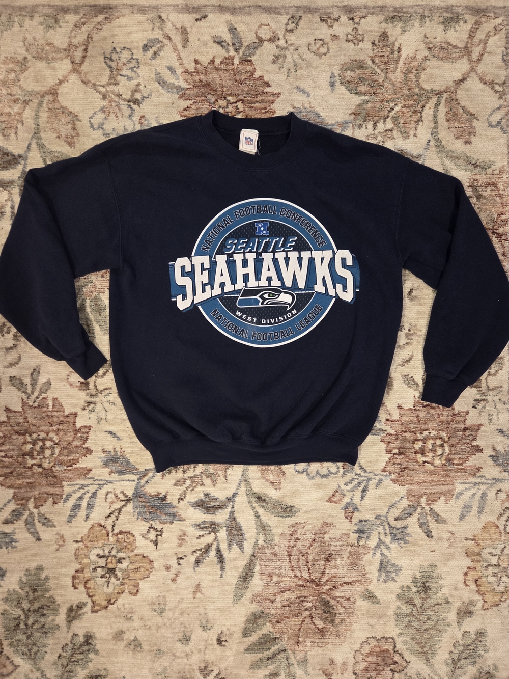 Vintage Reebok NFL Seattle Seahawks Crewneck Sweater